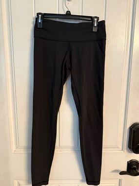 Lululemon Black High-Waist Athletic Leggings